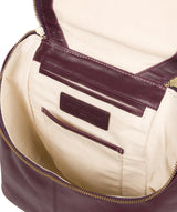 'Marbury' Blackberry Leather Backpack image 4
