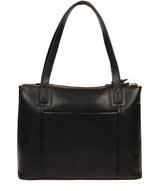 'Newark' Vintage Black Leather Handbag image 3