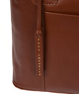 'Newark' Vintage Cognac Leather Handbag image 6