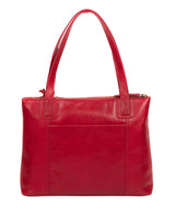 'Newark' Vintage Red Leather Handbag image 3
