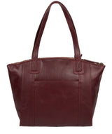 'Jura' Burgundy Leather Handbag image 3