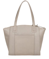 'Jura' Dove Grey Leather Handbag image 3