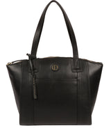 'Jura' Vintage Black Leather Handbag image 1
