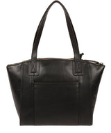 'Jura' Vintage Black Leather Handbag image 3
