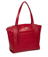 'Jura' Vintage Red Leather Handbag image 5