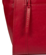 'Jura' Vintage Red Leather Handbag image 6