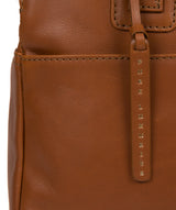 'Beacon' Vintage Dark Tan Leather Handbag