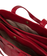'Beacon' Vintage Red Leather Handbag image 7