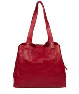 'Bickley' Vintage Red Leather Handbag image 3