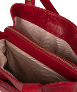 'Bickley' Vintage Red Leather Handbag image 4