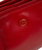 'Wollerton' Vintage Red Leather Tote Bag image 6