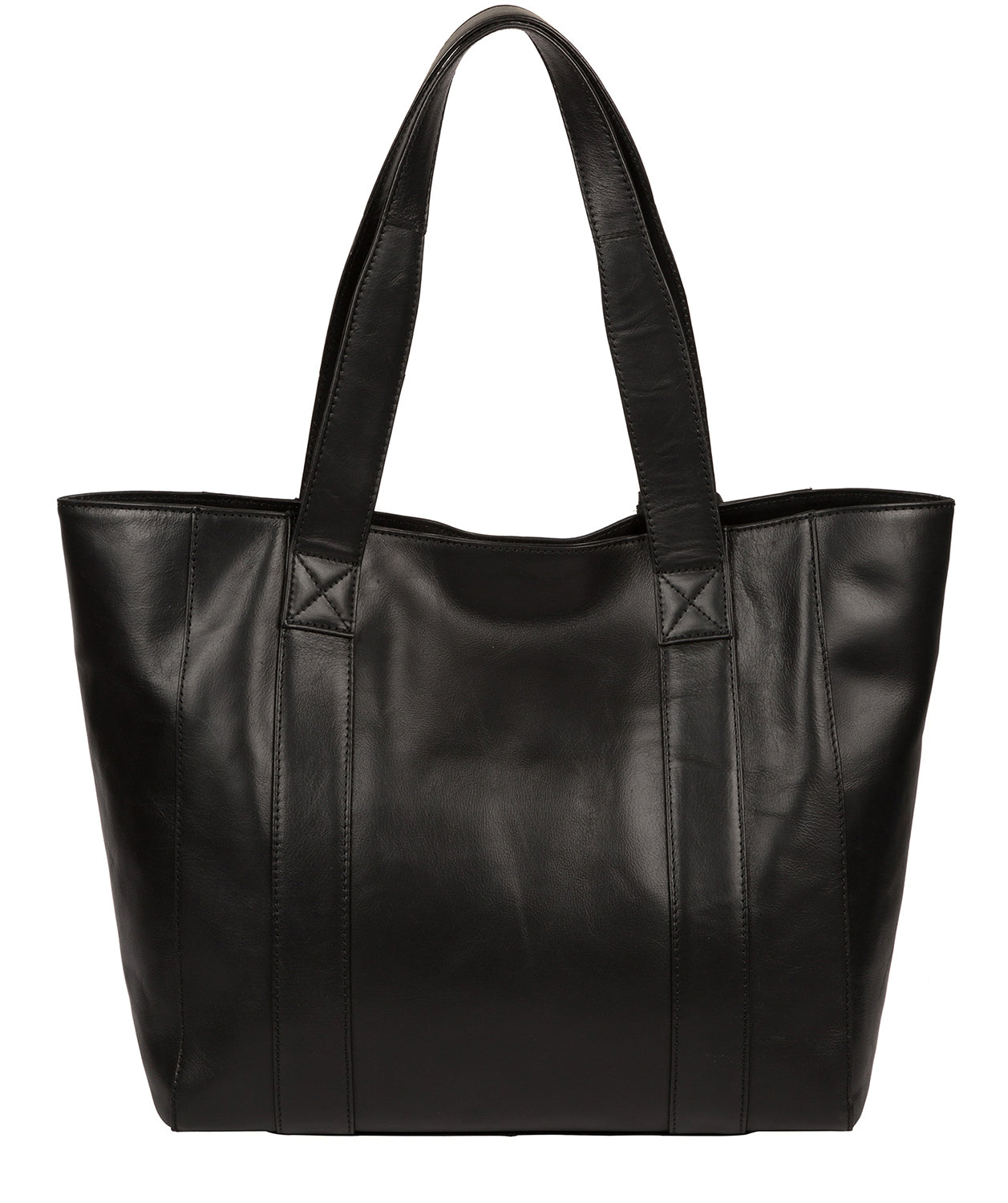 Black Leather Tote Bag 'Cranbrook' by Pure Luxuries – Pure Luxuries London