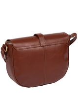'Yanley' Vintage Cognac Leather Shoulder Bag image 3