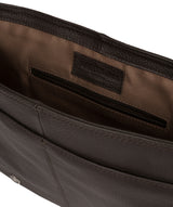 'Byron' Brown Leather Messenger Bag Pure Luxuries London