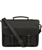 'Scott' Black Leather Workbag image 1