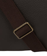'Keats' Brown Leather Messenger Bag Pure Luxuries London