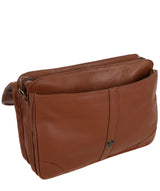 'Wallace' Chestnut Natural Leather Briefcase image 4