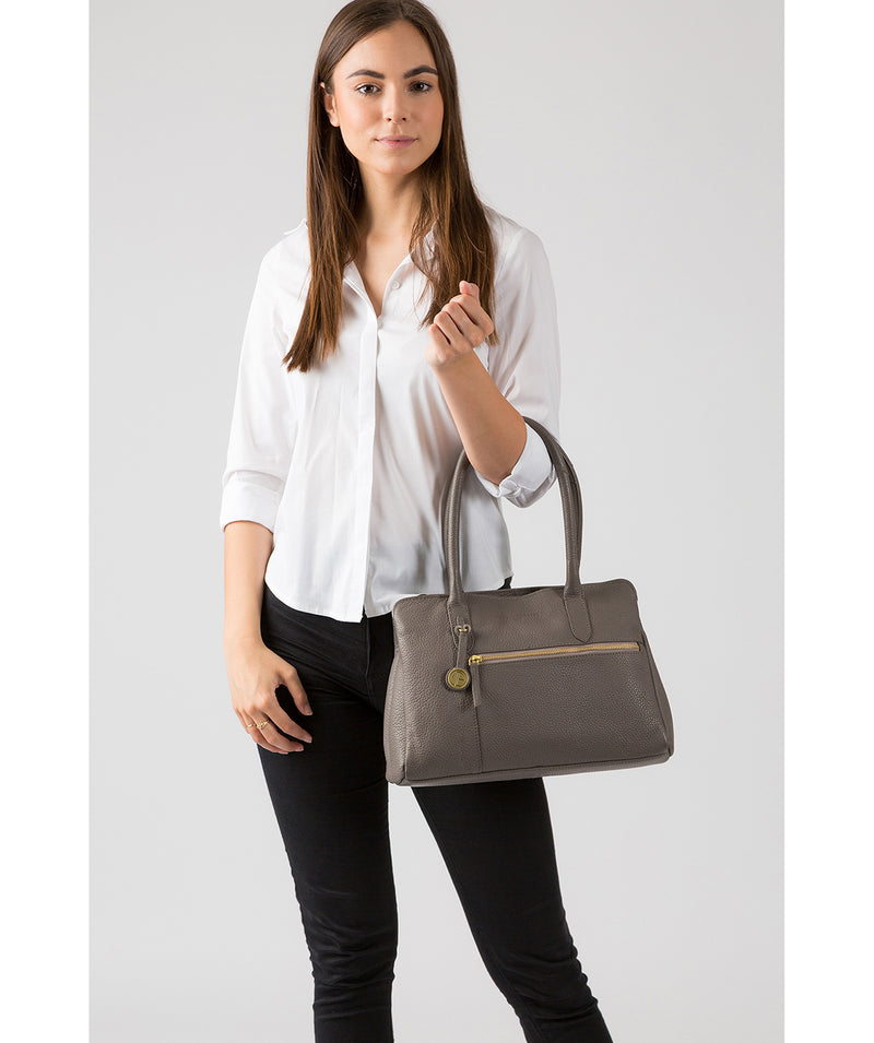 'Darley' Grey Leather Handbag
 image 2