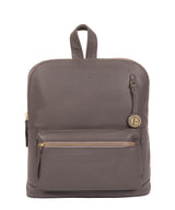 'Ingleby' Grey Leather Backpack
