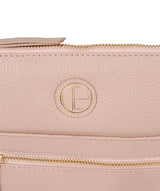 'Topaz' Blush Pink Leather Cross Body Bag image 6