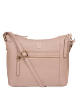 'Sequoia' Blush Pink Leather Shoulder Bag image 1