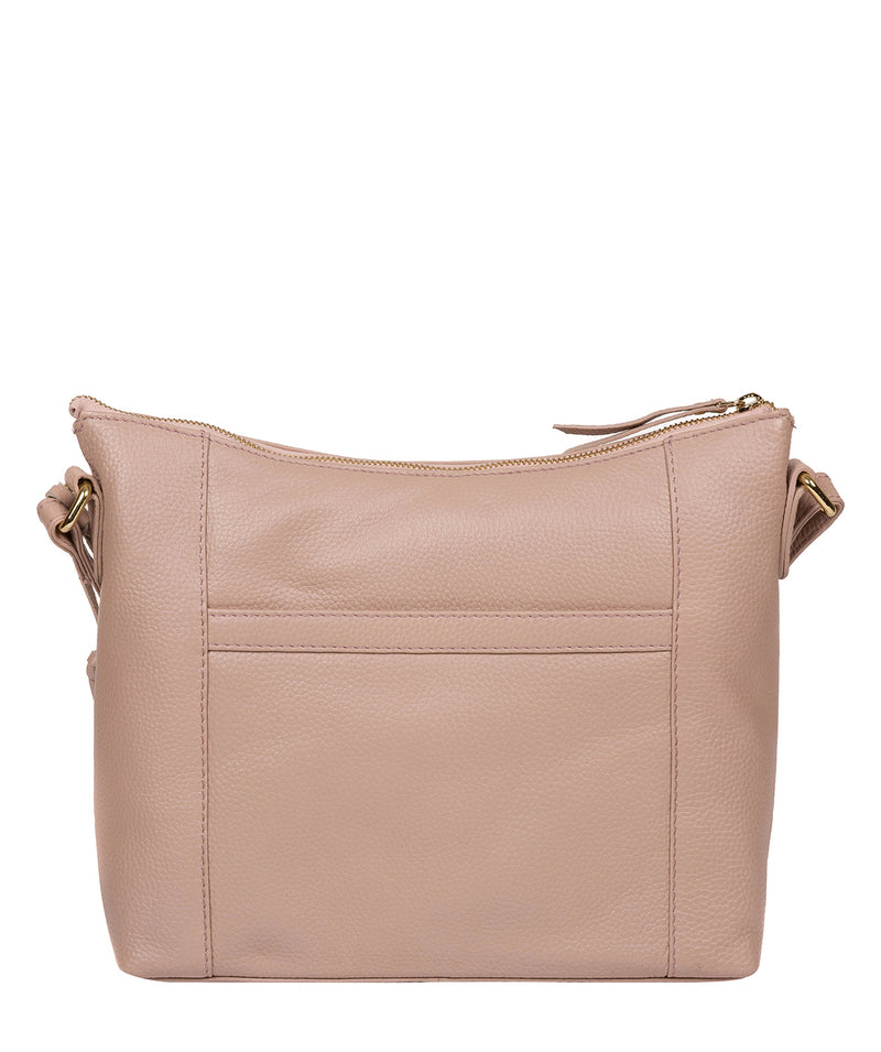 'Sequoia' Blush Pink Leather Shoulder Bag image 3