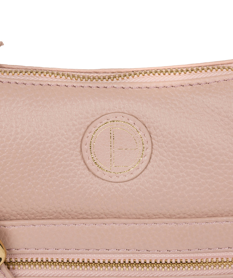 'Sequoia' Blush Pink Leather Shoulder Bag image 6