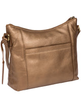 'Sequoia' Bronze Gold Leather Bag Pure Luxuries London