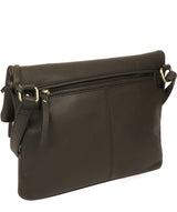 'Korin' Olive Leather Cross Body Bag Pure Luxuries London