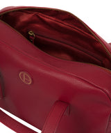 'Pitunia' Red Leather Handbag image 4