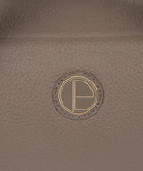 'Pitunia' Taupe Leather Handbag