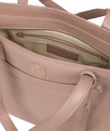 'Dusk' Blush Pink Leather Shoulder Bag image 4
