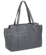 'Dusk' Grey Leather Shoulder Bag image 3