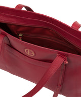 'Dusk' Red Leather Shoulder Bag image 4