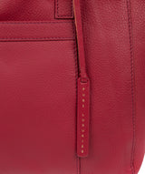 'Dusk' Red Leather Shoulder Bag image 5