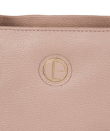 'Milana' Blush Pink Leather Handbag image 6
