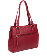 'Milana' Red Leather Handbag