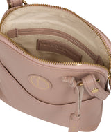 'Orsola' Blush Pink Leather Cross Body Bag image 4
