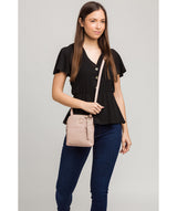 'Orsola' Blush Pink Leather Cross Body Bag image 2