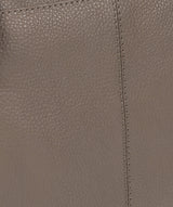 'Serenity' Taupe Leather Cross Body Bag Pure Luxuries London