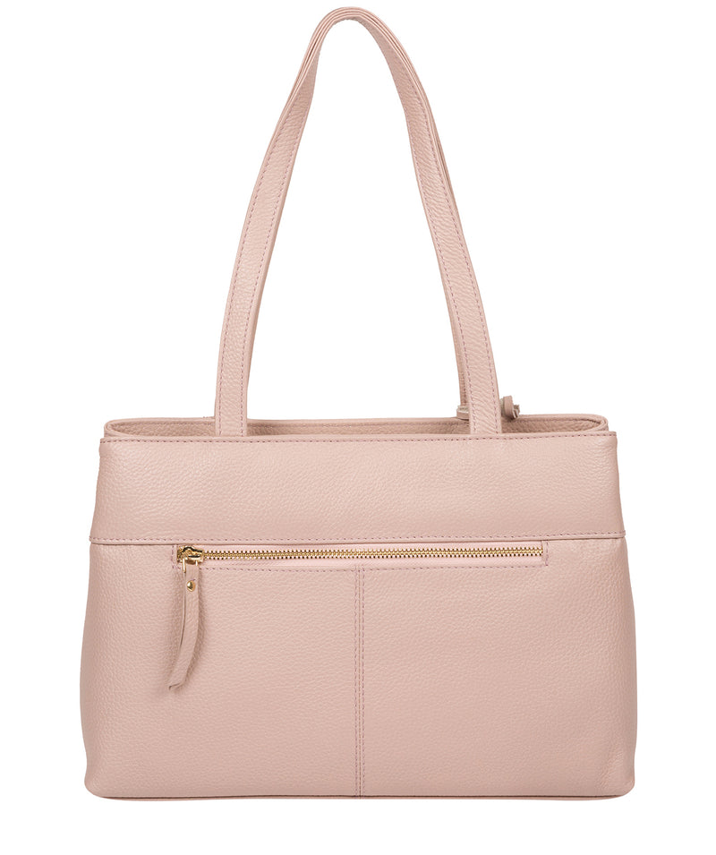 'Mist' Blush Pink Leather Handbag image 3