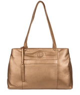 'Mist' Bronze Gold Leather Handbag image 1