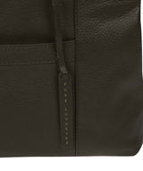 'Mist' Olive Leather Handbag