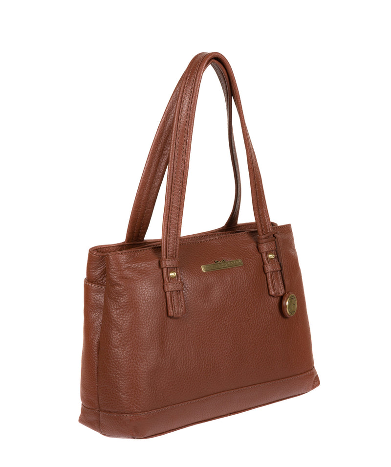 'Charity' Tan Leather Handbag