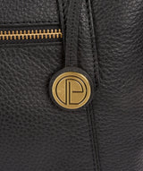 'Laurel' Black Leather Handbag image 4