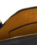 'Laurel' Black Leather Handbag image 7