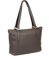 'Laurel' Grey Leather Handbag image 3