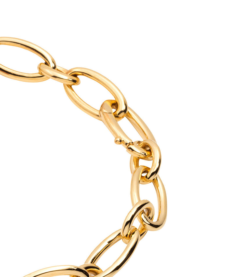 Gift Packaged 'Amalia' 18ct Yellow Gold Plated 925 Silver Petite Link Bracelet