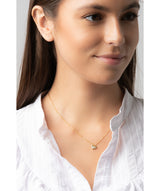 Gift Packaged 'Yelena' 18ct Yellow Gold Plated 925 Silver & Cubic Zirconia Heart Necklace