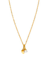 Gift Packaged 'Fonseca' 18ct Yellow Gold Plated 925 Silver with Freshwater Pearl Necklace